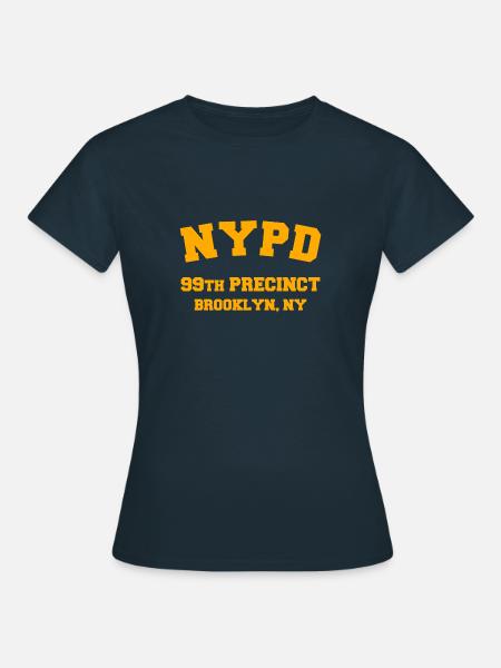 Nypd Brooklyn neuf neuf B99 - T-shirt Femme - marine