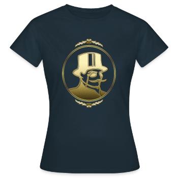 Arsene lupin OR - T-shirt Femme - marine - Devant - AI Model Female 172 dark (172cm)