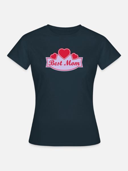 Best Mom - Frauen T-Shirt - Navy