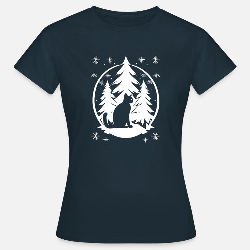Kitty - Women's T-Shirt - navy