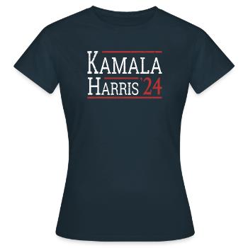 Élection de Kamala Harris 2024 I - T-shirt Femme - marine - Devant - AI Model Female 172 dark (172cm)