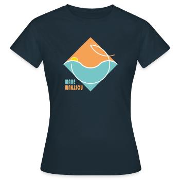 MARE NOSTRUM - T-shirt Femme - marine - Devant - AI Model Female 172 dark (172cm)