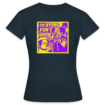 Hypno Fun Show - T-shirt Femme - marine - Devant - AI Model Female 172 dark (172cm)