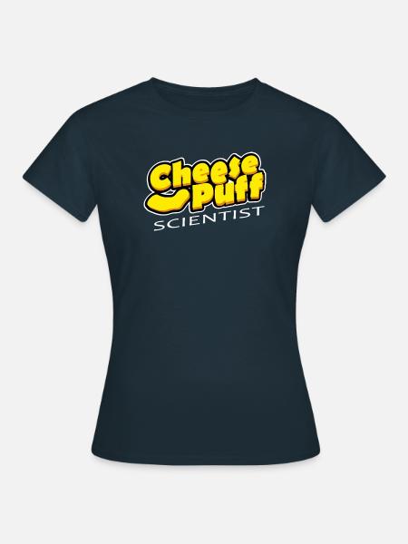 Käse-Puff-Wissenschaftler - Frauen T-Shirt - Navy