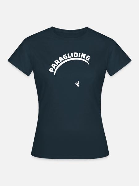 Paragliding - Frauen T-Shirt - Navy