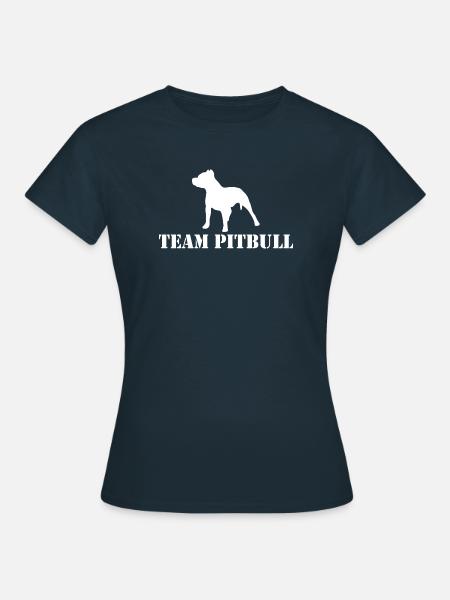 team pitbull - Frauen T-Shirt - Navy