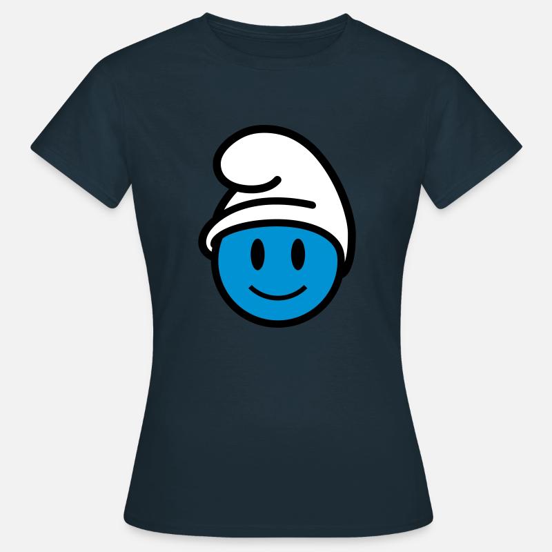 stocking icon 3c - Women's T-Shirt - navy