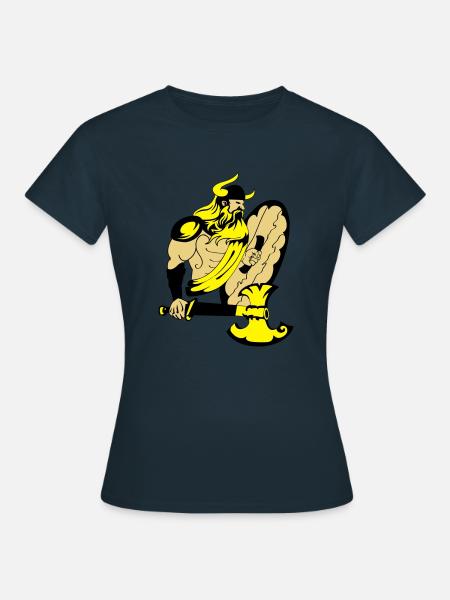 wikinger - Frauen T-Shirt - Navy