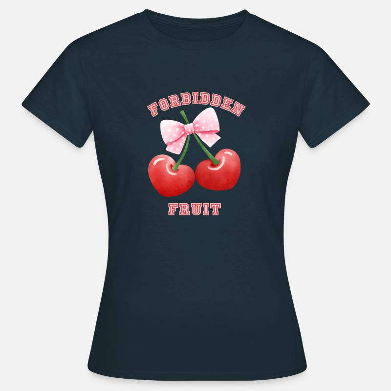 Forbidden Fruit - Women's T-Shirt - navy