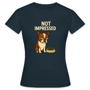 Not impressed Pablo - Women's T-Shirt - navy - Front - AI Model Female 172 dark (172cm)