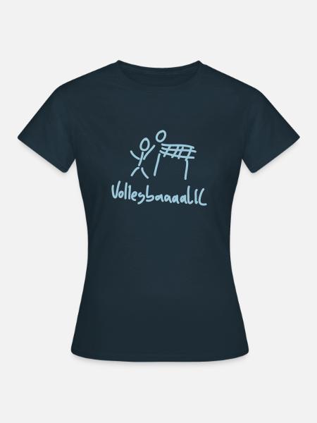 volleyball - Frauen T-Shirt - Navy