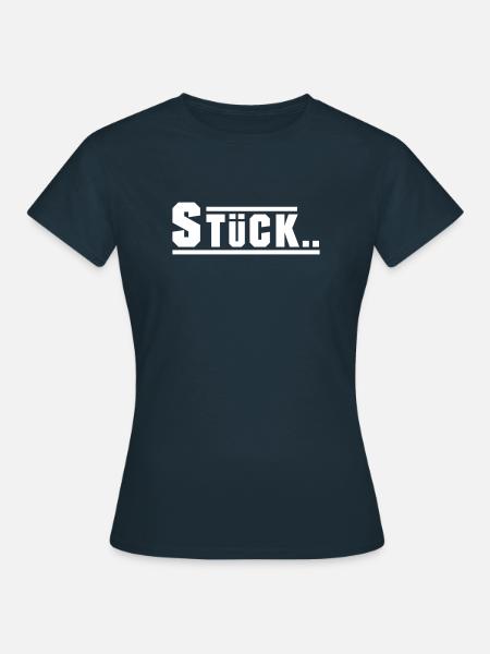 Stück Design - Frauen T-Shirt - Navy