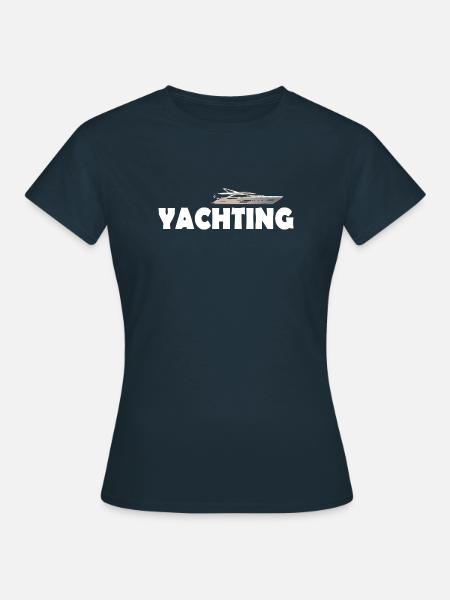 YACHTING - Frauen T-Shirt - Navy