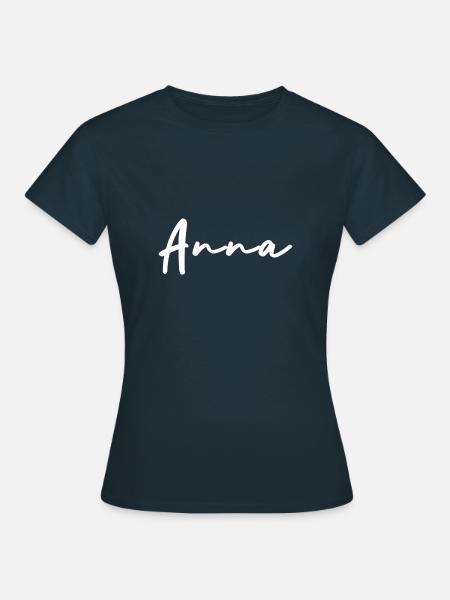 Anna - Frauen T-Shirt - Navy