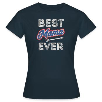 Meilleure fête des mères grand-maman Abuela Ever à Porto Rico - T-shirt Femme - marine - Devant - AI Model Female 172 dark (172cm)