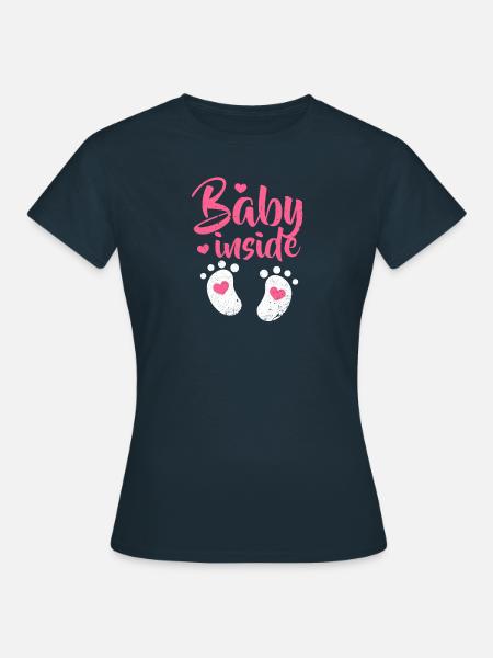 Baby - Frauen T-Shirt - Navy