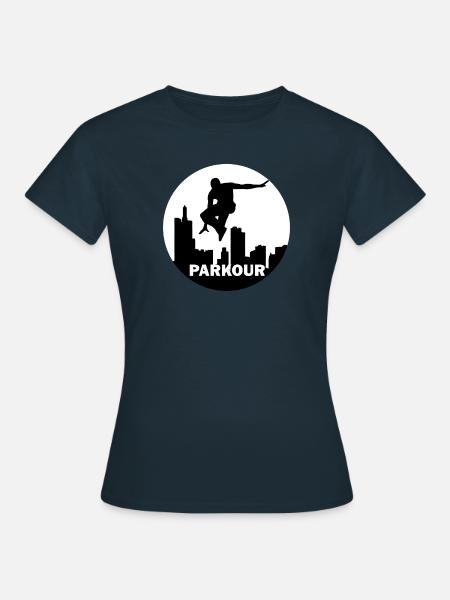 Parkour - Frauen T-Shirt - Navy