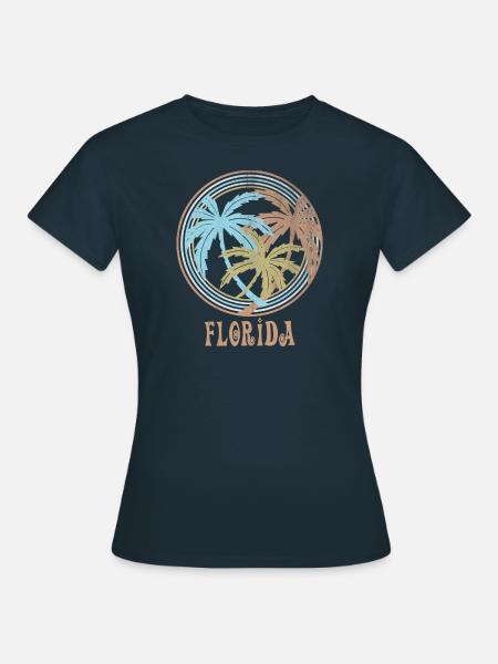 Florida - Frauen T-Shirt - Navy