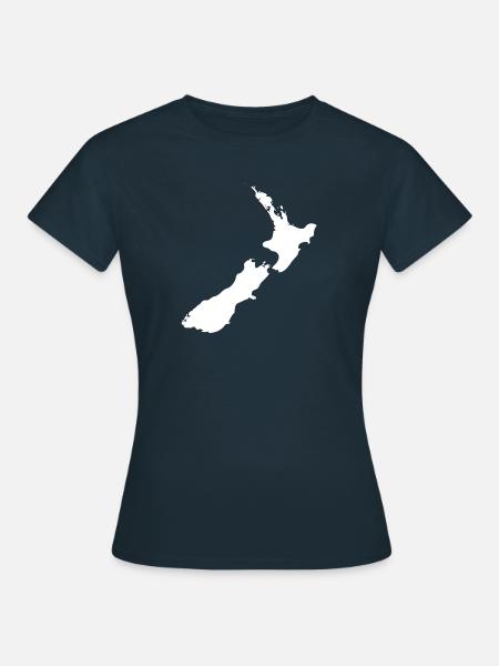 Neuseeland - Frauen T-Shirt - Navy