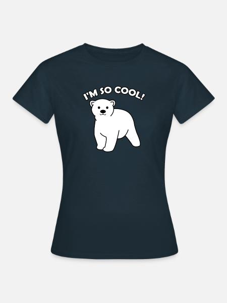 Eisbär - Frauen T-Shirt - Navy
