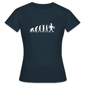 Chimney sweep chimney sweep gift chimney sweep - Women's T-Shirt - navy - Front - AI Model Female 172 dark (172cm)
