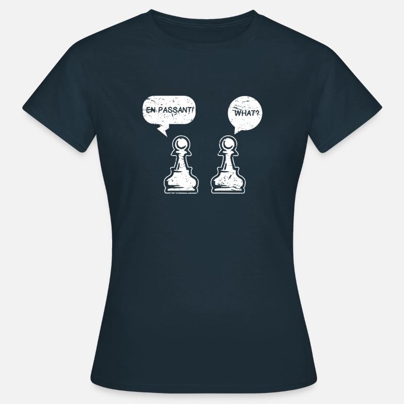 Chess player Chess piece Chess - Women's T-Shirt - navy