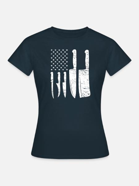 Koch - Frauen T-Shirt - Navy