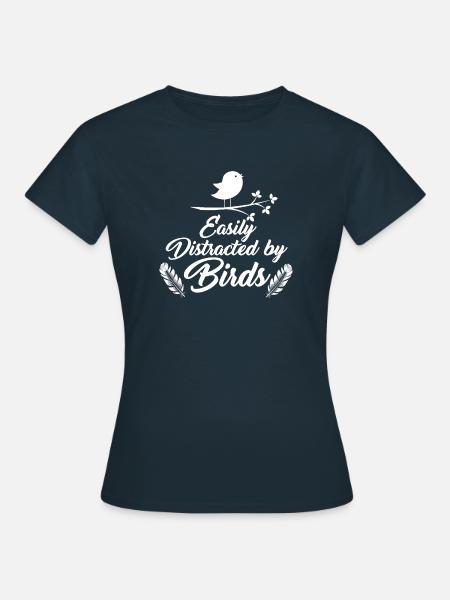 bird watching - Women's T-Shirt - navy