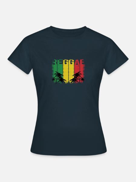 Reggae - Frauen T-Shirt - Navy