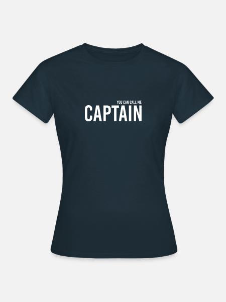Kapitän - Frauen T-Shirt - Navy