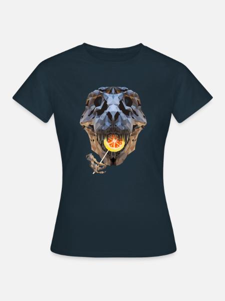 Lollo Rex - Frauen T-Shirt - Navy