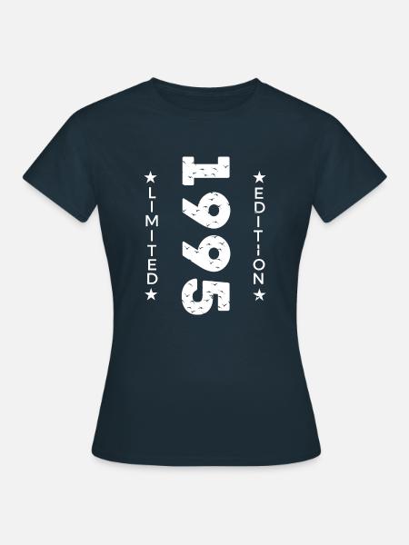 1995 LIMITIERTE AUFLAGE - Frauen T-Shirt - Navy