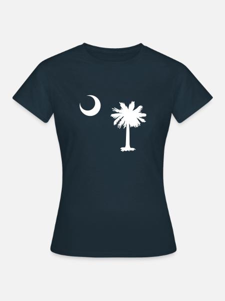 South Carolina - Frauen T-Shirt - Navy