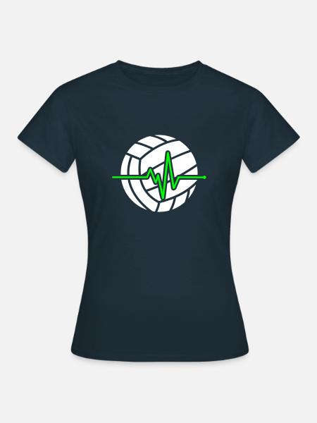 Volleyball - Frauen T-Shirt - Navy