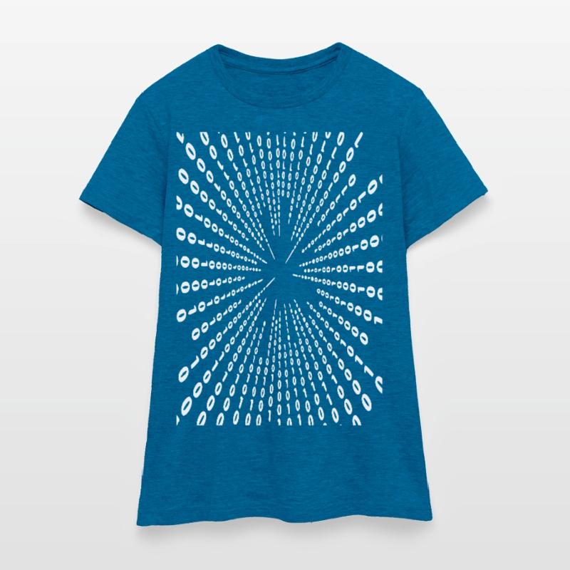 Binary code (white) Women's T-Shirt