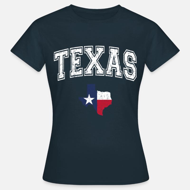 Texas - Women's T-Shirt - navy