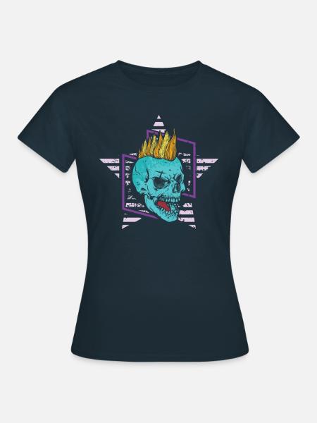 Retro Style - Frauen T-Shirt - Navy