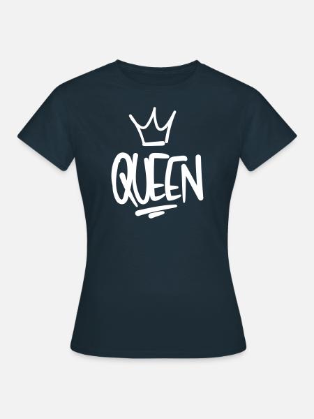 Queen - Frauen T-Shirt - Navy