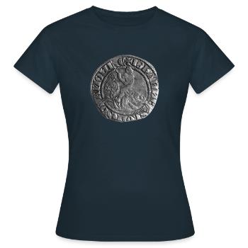 chevalier - T-shirt Femme - marine - Devant - AI Model Female 172 dark (172cm)