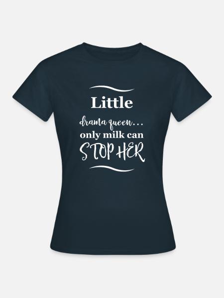 Babysprüche - Frauen T-Shirt - Navy