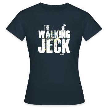 The Walking Jeck HARIZ Karneval Kostuem Koeln - Frauen T-Shirt - Navy - Vorne - AI Model Female 172 dark (172cm)