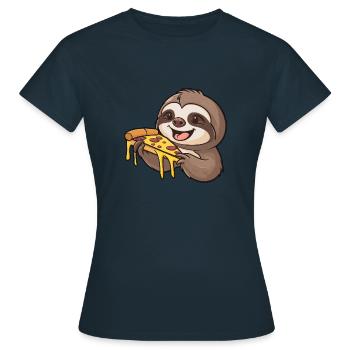 Bitcoin Digital Gold Store of Value - Women's T-Shirt - navy - Front - AI Model Female 172 dark (172cm)