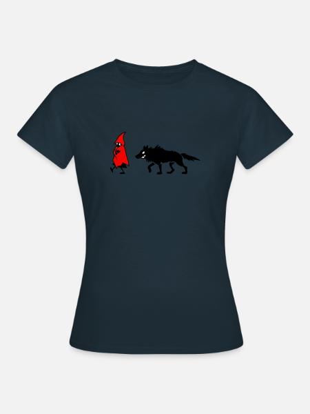 Rotkäppchen - Frauen T-Shirt - Navy