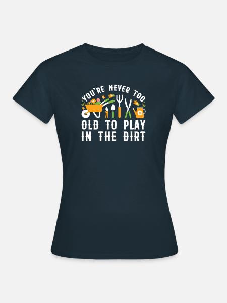 Gärtner - Frauen T-Shirt - Navy