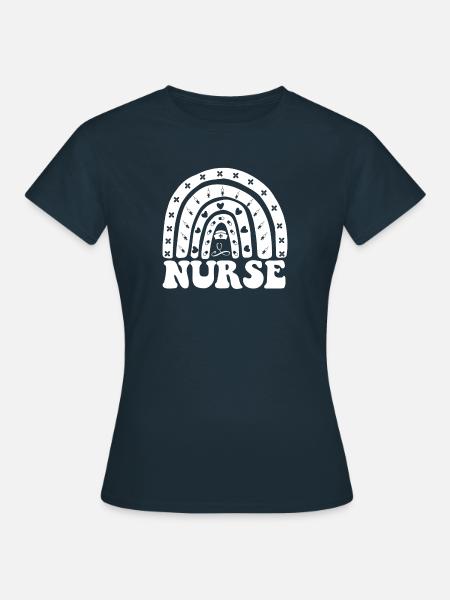 Arzthelferin Krankenpflegerin Arztpraxis Assistent - Frauen T-Shirt - Navy