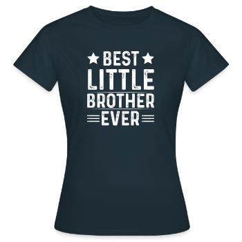 kleiner Bruder - Frauen T-Shirt - Navy - Vorne - AI Model Female 172 dark (172cm)