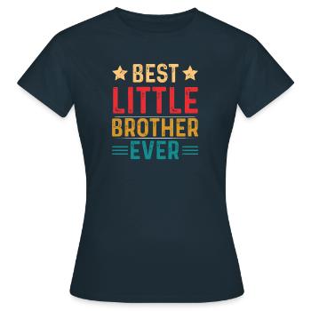 kleiner Bruder - Frauen T-Shirt - Navy - Vorne - AI Model Female 172 dark (172cm)