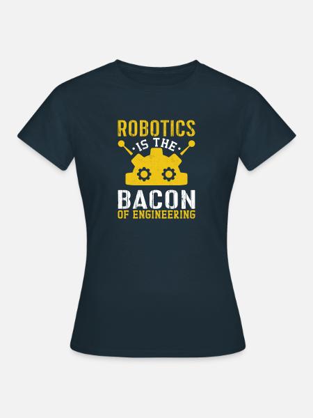 Roboter Programmierer Automatisierungstechniker - Frauen T-Shirt - Navy
