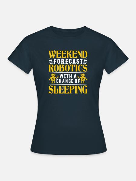 Roboter Programmierer Automatisierungstechniker - Frauen T-Shirt - Navy