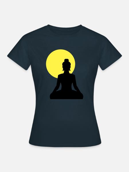 Buddha - Frauen T-Shirt - Navy